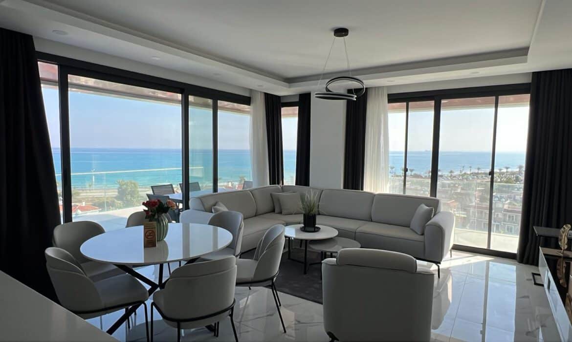 Panorama in Iskele Long Beach Nordzypern