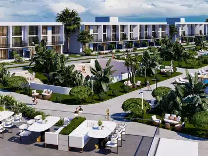 Nordzypern Immobilien- Long Beach- Courtyard Platinum